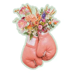 Galison Flower Power 750 Piece Shaped Jigsaw Puzzle