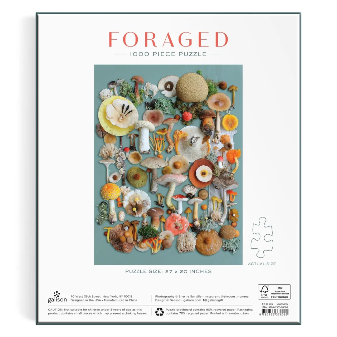 Galison Foraged 1000 Piece Puzzle