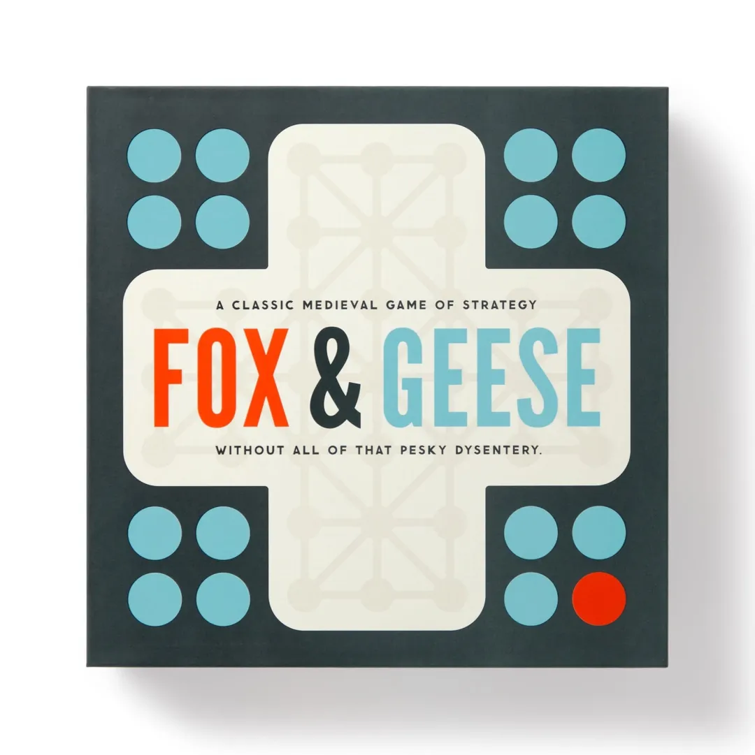 Galison Fox & Geese Game Set