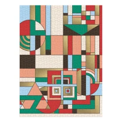 Galison Frank Lloyd Wright December Gifts 1000 Piece Foil Puzzle