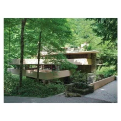 Galison Frank Lloyd Wright Fallingwater Double-Sided 500 Piece Jigsaw Puzzle