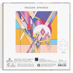 Galison Frank Lloyd Wright Frozen Spheres 500 Piece Foil Puzzle