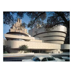 Galison Frank Lloyd Wright Guggenheim Double-Sided 500 Piece Jigsaw Puzzle
