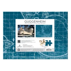 Galison Frank Lloyd Wright Guggenheim Double-Sided 500 Piece Jigsaw Puzzle