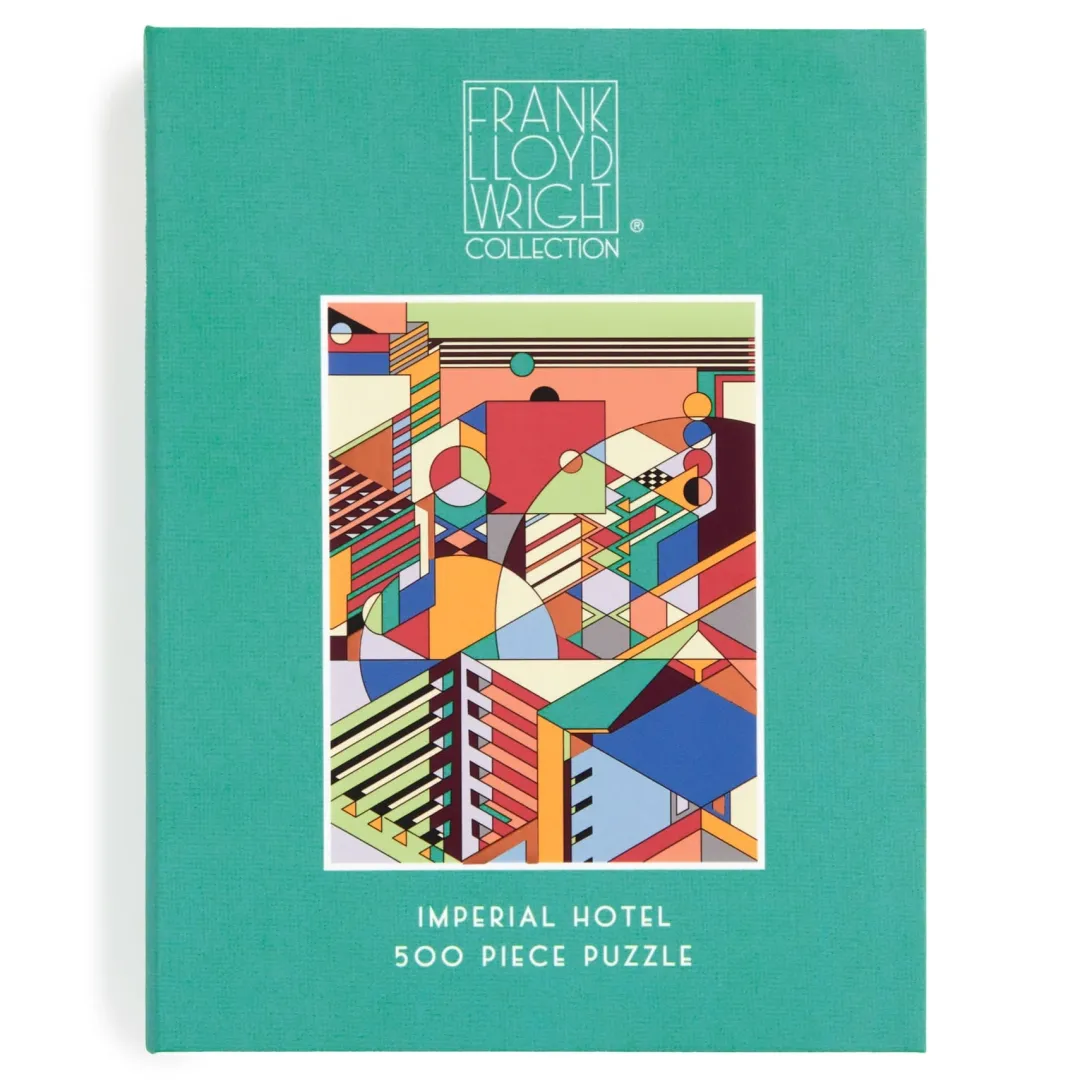 Galison Frank Lloyd Wright Imperial Hotel 500 Piece Book Puzzle
