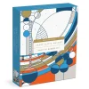 Galison Frank Lloyd Wright March Balloons Paint By Number Kit