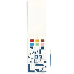 Galison Frank Lloyd Wright Paint-In Print Set