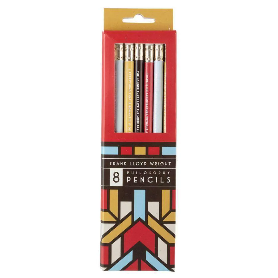 Galison Frank Lloyd Wright Pencil Set
