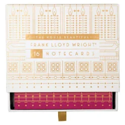 Galison Frank Lloyd Wright The House Beautiful Greeting Assortment