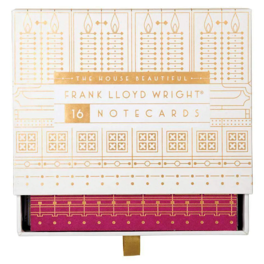 Galison Frank Lloyd Wright The House Beautiful Greeting Assortment