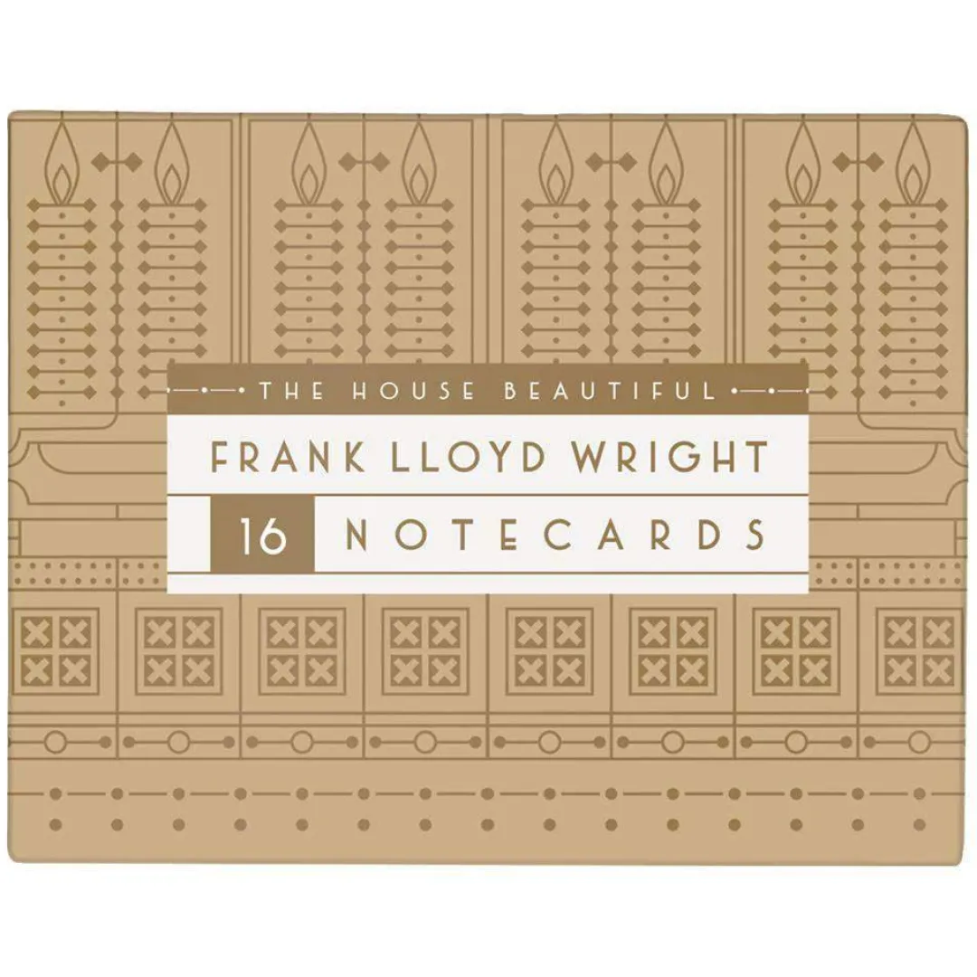 Galison Frank Lloyd Wright The House Beautiful Greeting Assortment