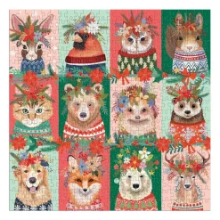 Galison Furry And Bright 500 Piece Puzzle
