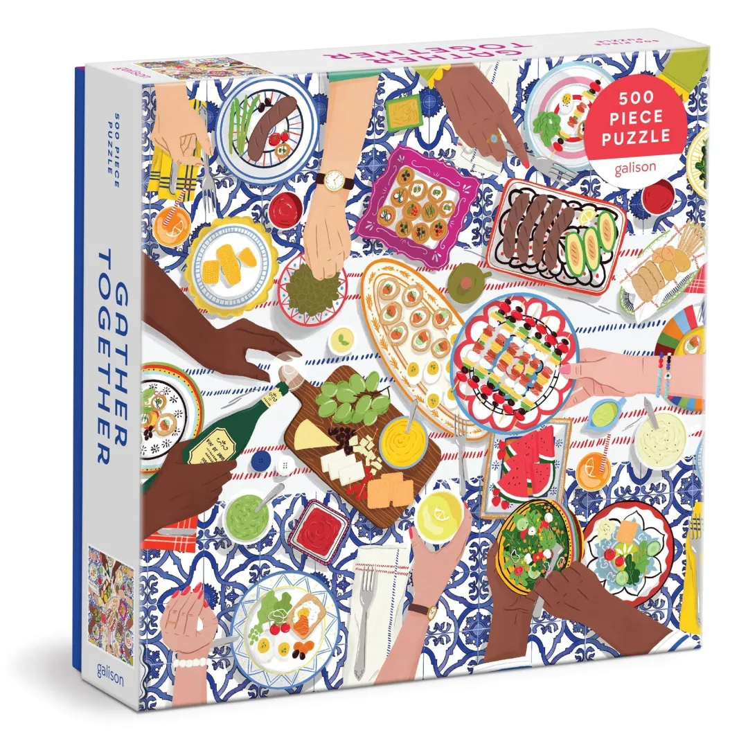 Galison Gather Together 500 Piece Puzzle