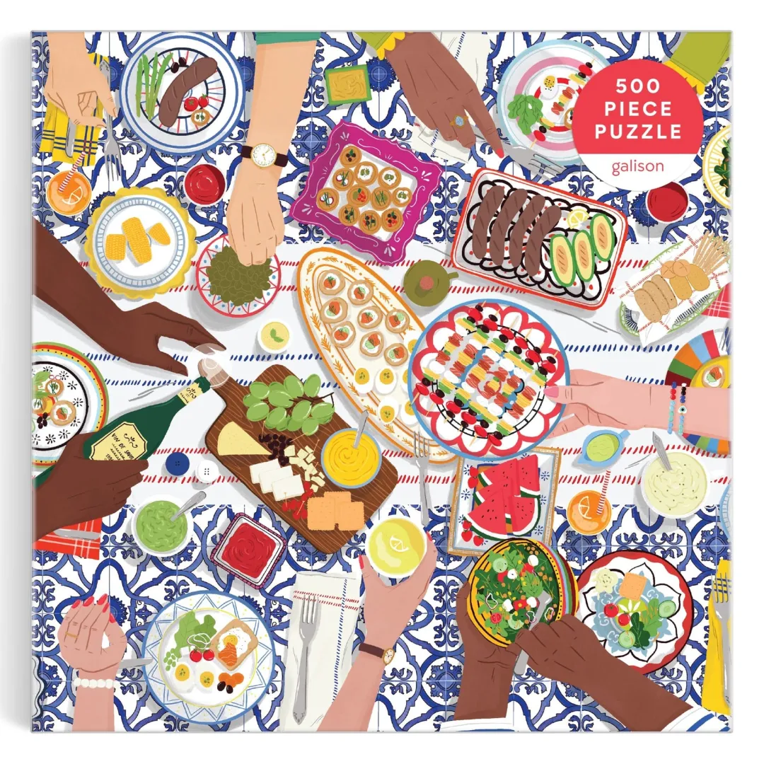 Galison Gather Together 500 Piece Puzzle