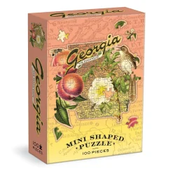 Galison Georgia Mini Shaped Puzzle
