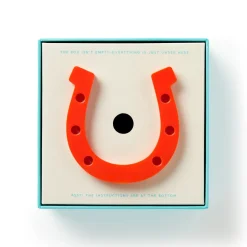 Galison Giddy Up Tabletop Horseshoes Game