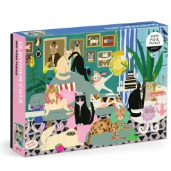 Galison Glamour Cats 1000 Piece Puzzle