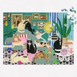 Galison Glamour Cats 1000 Piece Puzzle