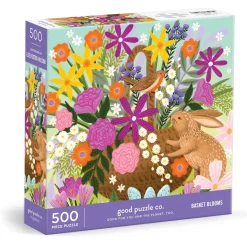 Galison Good Puzzle Co. Basket Blooms 500pc Puzzle