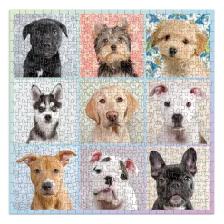 Galison Good Puzzle Co. Dog Portraits 500pc Puzzle