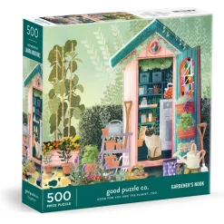 Galison Good Puzzle Co. Gardener's Nook 500pc Puzzle