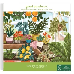 Galison Good Puzzle Co. Greenhouse 1000 Piece Puzzle