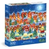 Galison Good Puzzle Co. Little Town Lights 500pc Puzzle