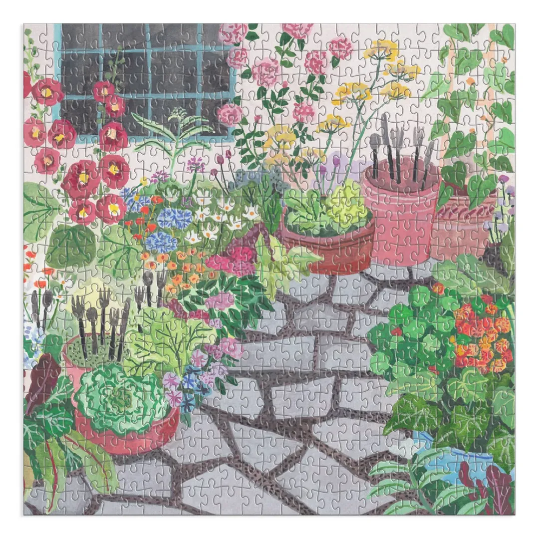Galison Good Puzzle Co. Outdoor Garden 500pc Puzzle