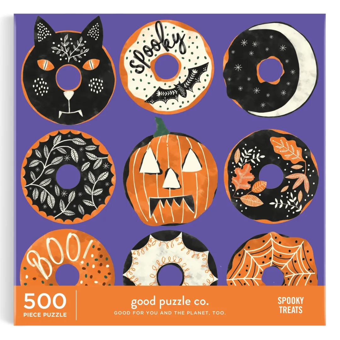 Galison Good Puzzle Co. Spooky Treats 500pc Puzzle