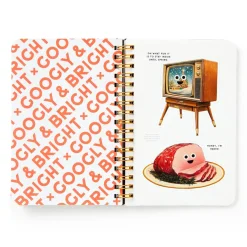 Galison Googly & Bright Holiday Sticker Book