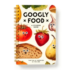 Galison Googly Food Sticker Book