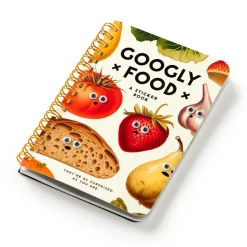 Galison Googly Food Sticker Book