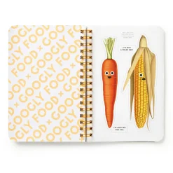 Galison Googly Food Sticker Book
