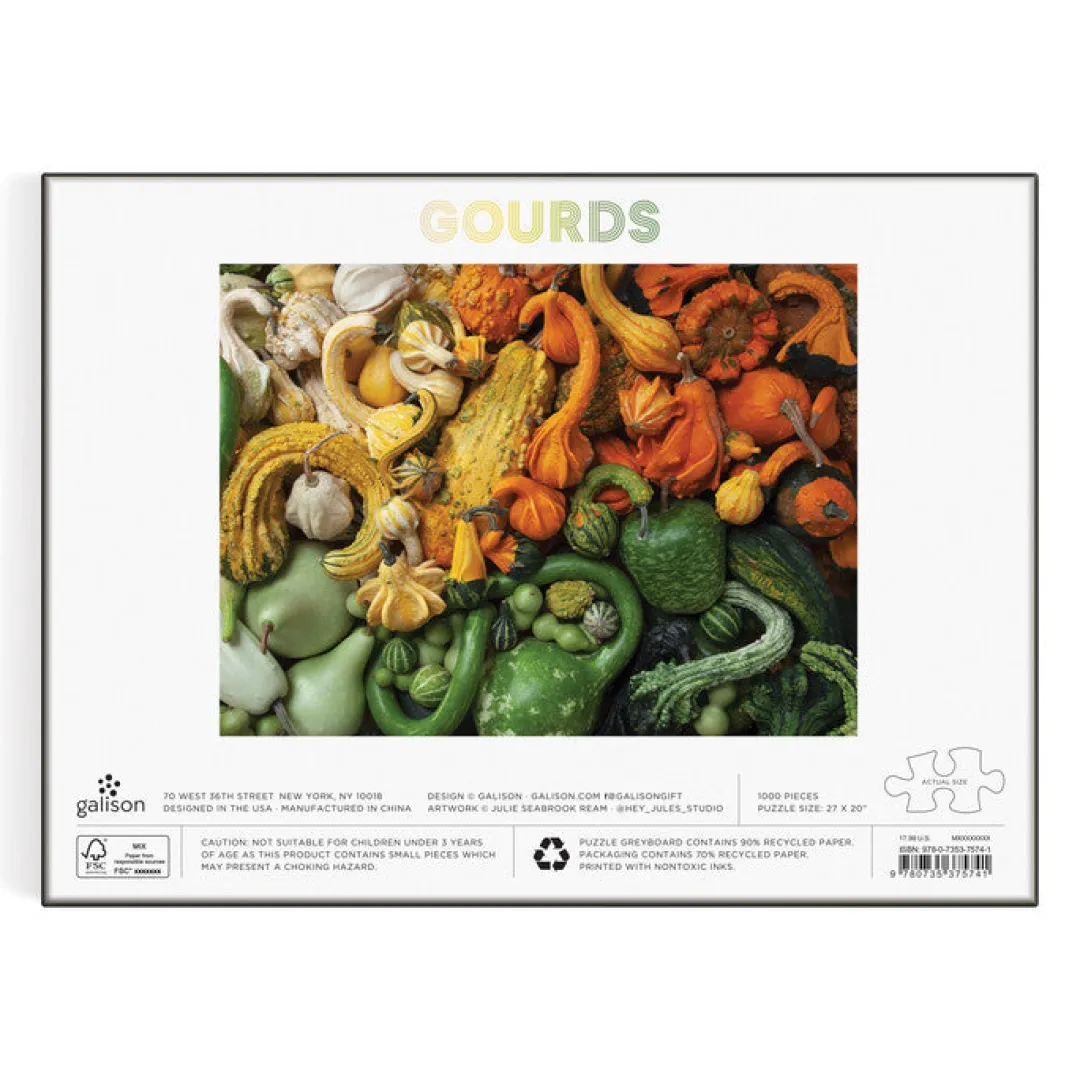 Galison Gourds 1000 Piece Puzzle