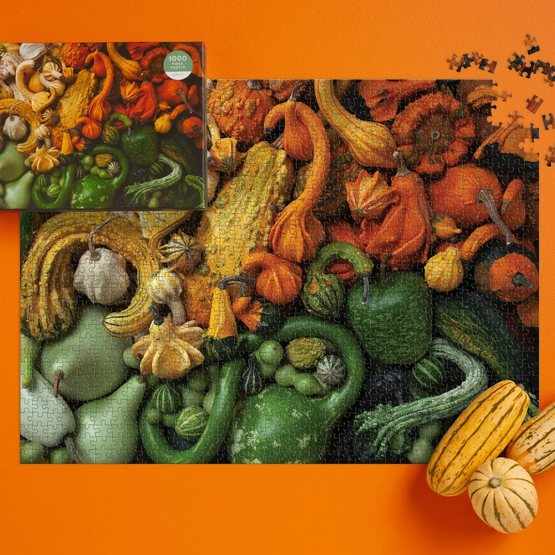Galison Gourds 1000 Piece Puzzle