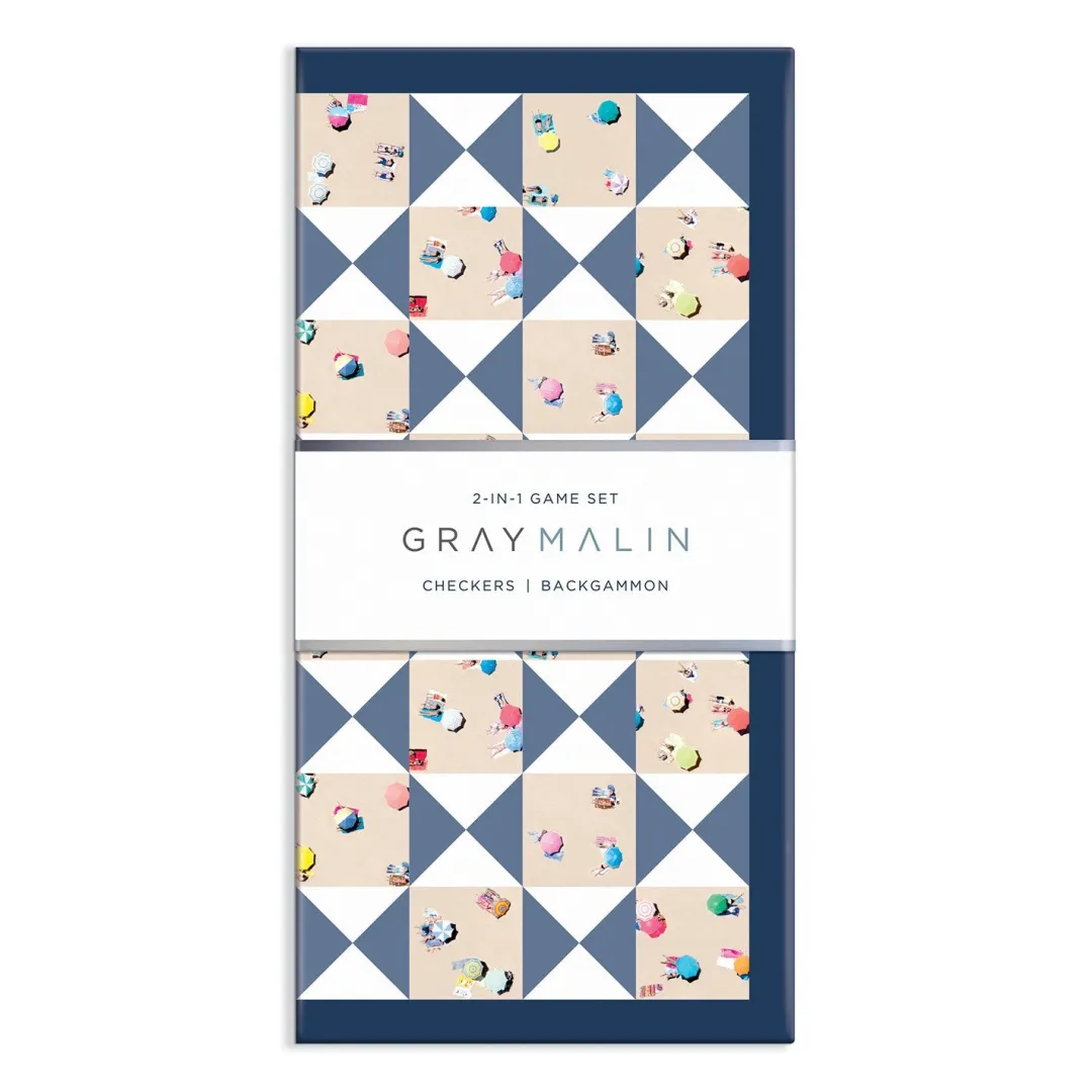 Galison Gray Malin 2-In-1 Game Set