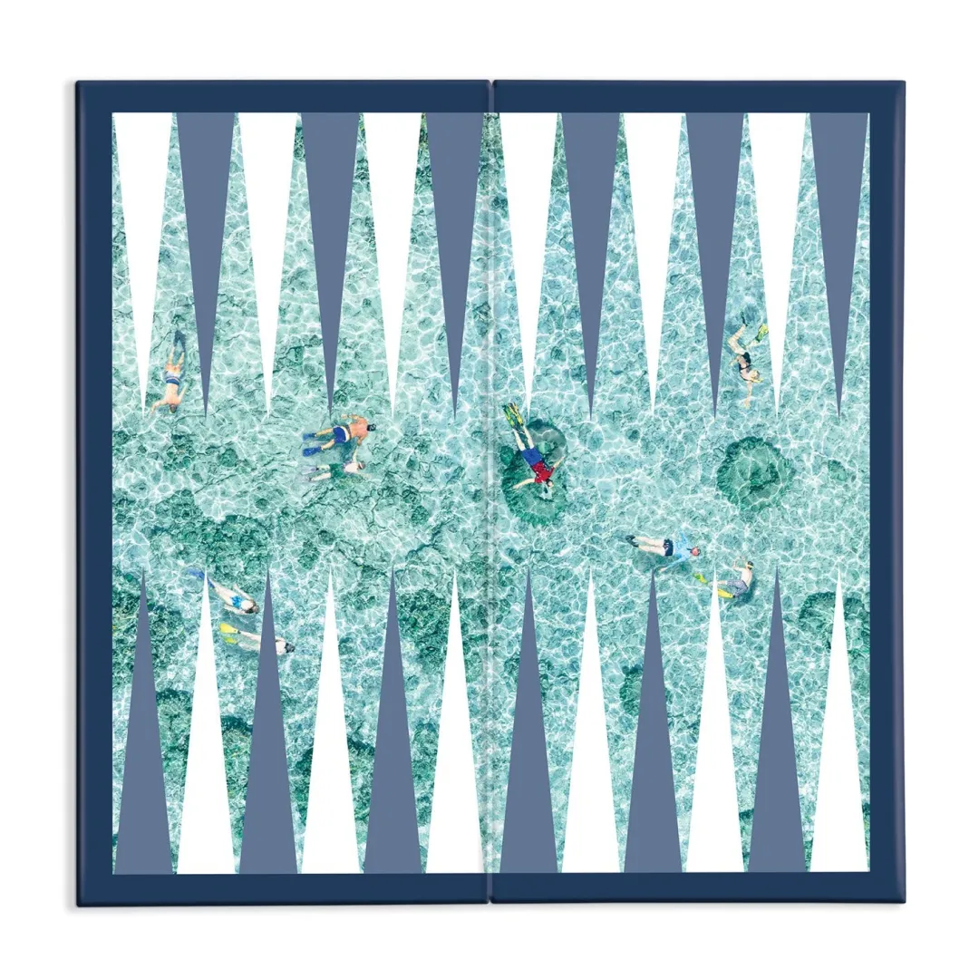 Galison Gray Malin 2-In-1 Game Set