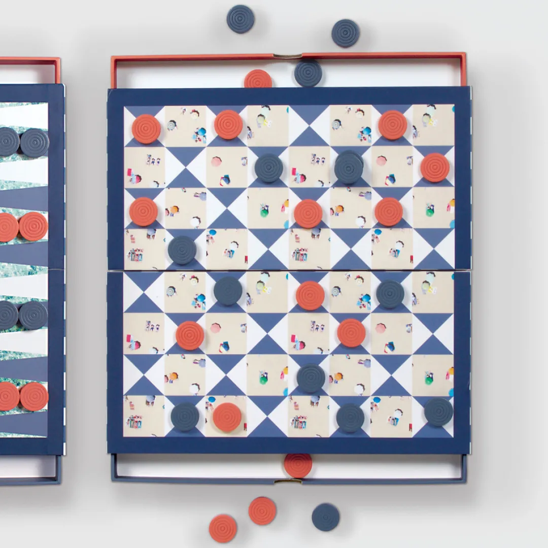 Galison Gray Malin 2-In-1 Game Set