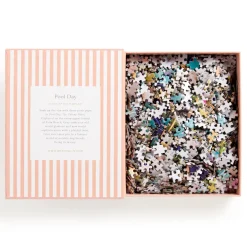 Galison Gray Malin Pool Day Palm Beach 1000 Piece Book Box Puzzle