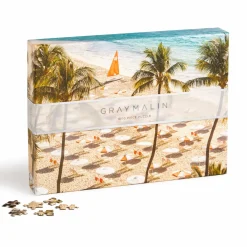 Galison Gray Malin The Beach Club 1000 Piece Puzzle