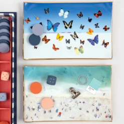 Galison Gray Malin The Skiers Porcelain Tray