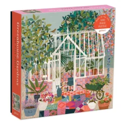 Galison Greenhouse Gardens 500 Piece Jigsaw Puzzle