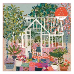 Galison Greenhouse Gardens 500 Piece Jigsaw Puzzle
