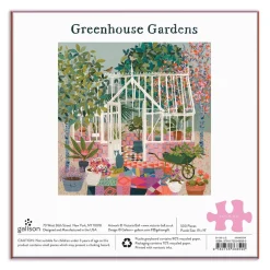 Galison Greenhouse Gardens 500 Piece Jigsaw Puzzle