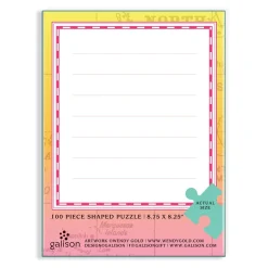 Galison Hawaii Mini Shaped Jigsaw Puzzle