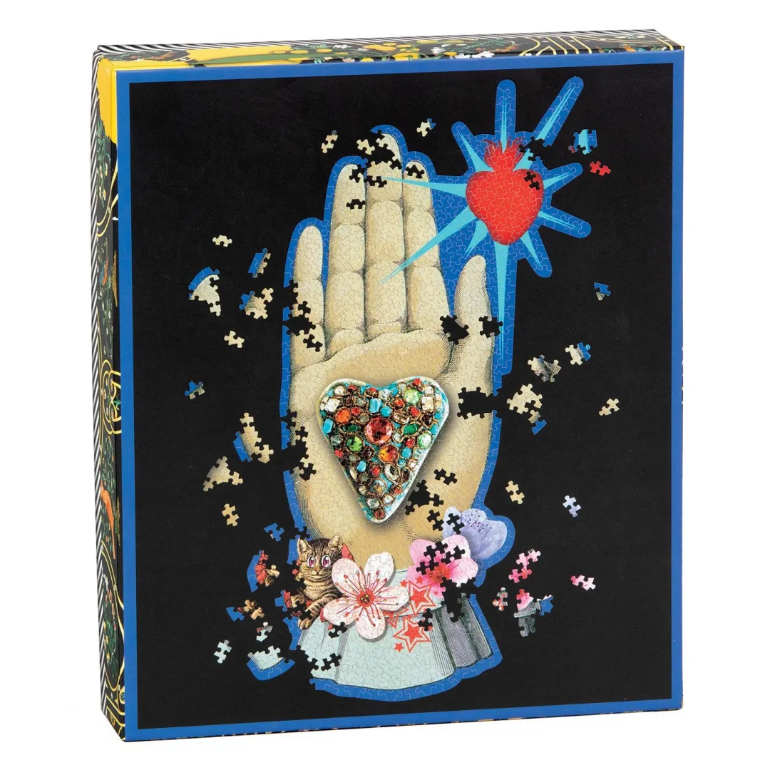 Galison Heritage Collection Maison de Jeu 750 Piece Shaped Jigsaw Puzzle