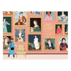 Galison Herstory Museum 1000 Piece Foil Jigsaw Puzzle