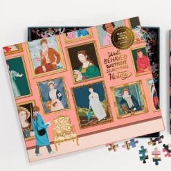Galison Herstory Museum 1000 Piece Foil Jigsaw Puzzle