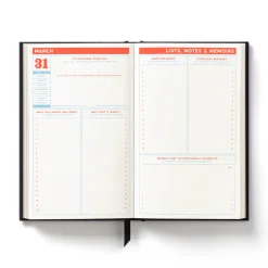 Galison Hidden Agenda Undated Mini Planner