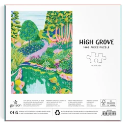 Galison High Grove 1000 Piece Puzzle in Square Box